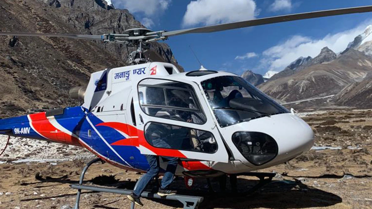 Helicopter Charter from Gorakshep to Kathmandu: A Scenic and Efficient Return