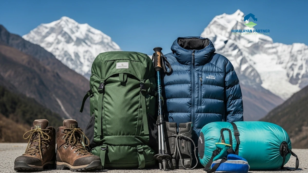 packing list for manaslu circuit trekking